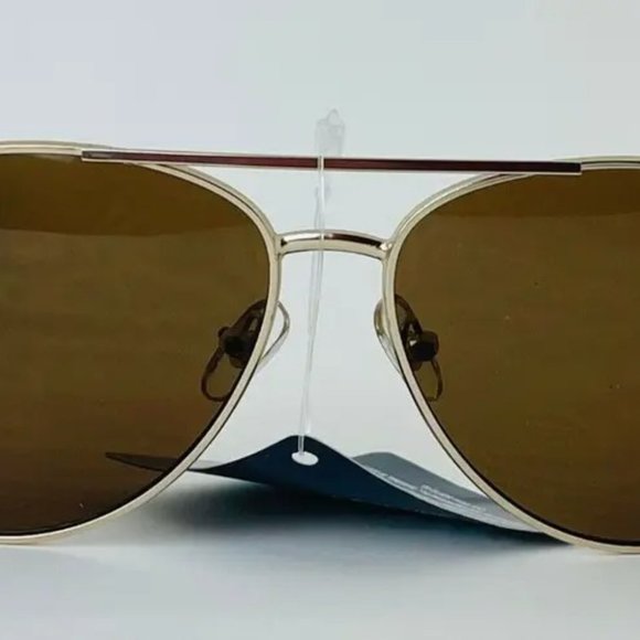 SG00639 Classic Sunglasses for Men Aviator 100% UVA/UVB Protect Brown Madonna FD - Picture 2 of 6